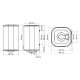 Комбинированный бойлер Arti WH Cube Comby 100L/1