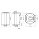 Комбинированный бойлер Arti WH Cube Comby 120L/1