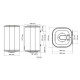Бойлер Arti WH Cube Dry 150L/2